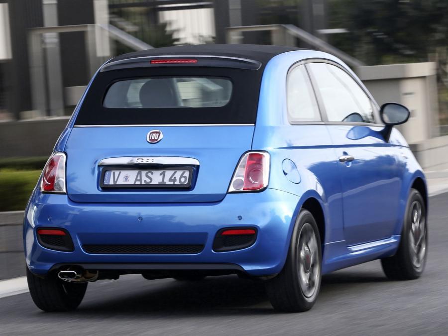  Fiat 500S Cabrio 2013 года  (AU) (фото 8 из 13)